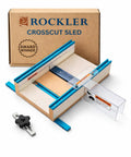 Crosscut Sled Kit For Table Saw With Blade Guard and Miter Track Stop Zero Clearance Support for Tiny Parts and Fine Cuts Pro Grade Accessory