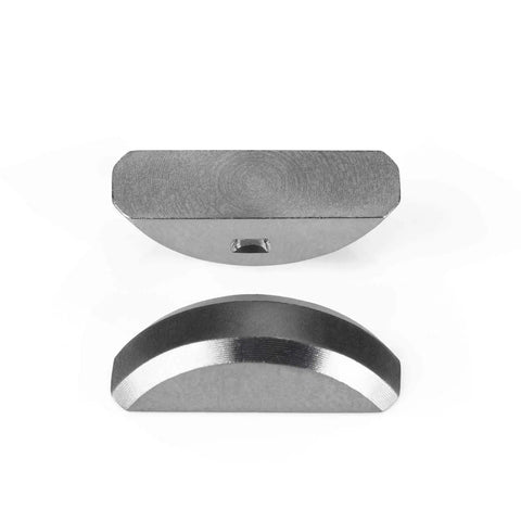 Side and top view of metal Woodruff Key Compatible With Banshee 350 RZ350 EX570 Exciter MM600 Mountain Max 600 MM700 Mountain Max 700 MM800