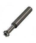 Heavy Duty 8mm HSS T Slot End Mill For Keyseat Cutting 6 Flutes 55mm Length 3mm Cutting Depth Straight Shank Woodruff Keyseat Cutter