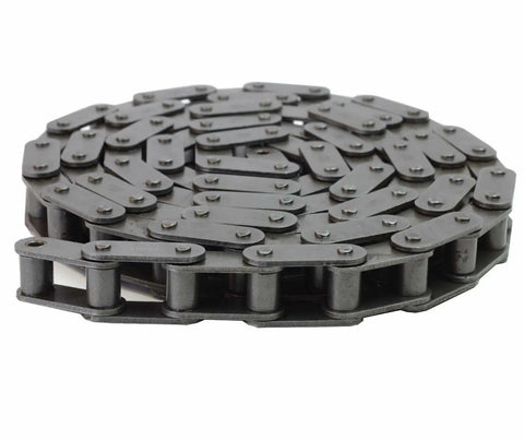 Tough As Nails Agricultural Conveyor Roller Chain 10 Feet Long With Connecting Link Ansi Ca557 Heavy Duty Steel Drive Chain For Tractors And Industrial Machinery