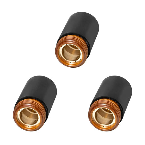 Three Pack Plasma Cutter Retaining Caps For 45PX 65 85 105 HRT MRT Torches, Durable, Easy Replacement Consumables For Reliable Cuts, 220854 Direct Fit