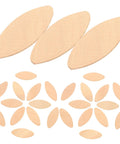 100 Piece Real Deal Hardwood Joiner Biscuits For Woodworking Board Jointing Strong Hold, featuring light yellow hardwood joiners.