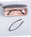 Replacement Eyeglass Arms Kit For Quick Repair Of Eyewear And Sunglasses Temple Arms Replacement Durable TR90 Material next to eyeglass case
