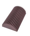 Premium Acoustic Foam Panels For Home Office Sound Dampening Wall Tiles Studio Grade Noise Control, brown foam panel design.