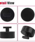Rubber Jack Pad Set For Corvette C5 C6 C7 C8 With 4 Piece Set And Storage Bag showing detailed views of each pad