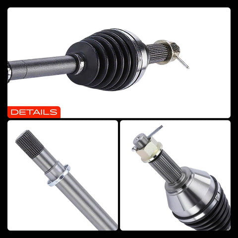 Details of Front Right CV Axle Shaft Assembly For Nissan Altima 2013 To 2018 V6 3.5L And Maxima 2016 To 2020 V6 3.5L