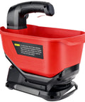 Battery Powered Salt Spreader For Milwaukee 18V Tools Handheld Seed And Fertilizer Spreader With A 3.7L Hopper side view