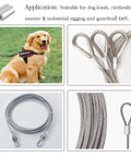120 Piece Aluminum Crimp Sleeve Set For Three Thirty Second Inch Wire Rope And Cable, ideal for dog leashes and rigging.