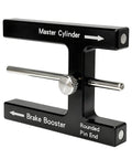 Hella Tight Brake Booster Adjustment Tool With Magnetic Aluminum Body And Adjustable Pin for precise measurement of master cylinder.