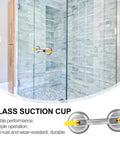 Super Heavy Duty 2 Jaw Glass Suction Cup Lifter Tool With Spring Loaded Locking Handle Made From Durable Aluminum Alloy And Rubber for bathroom glass.