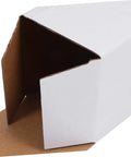 White Corrugated Small Mailer Boxes Pack 10 Lightweight Shipping Boxes For Packaging And Mailing Durable Cardboard Boxes