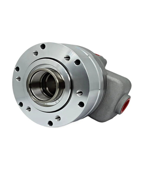 Hollow Through Hole Lathe Chuck With Independent Reversible Jaws For Metal Lathe Heavy Duty Spring Steel Clips Keyed Tightening