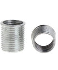14mm Ignition Plug Rethread Kit With Reamer Tap And 4 Threaded Inserts For Aluminum Cylinder Heads showing two threaded inserts