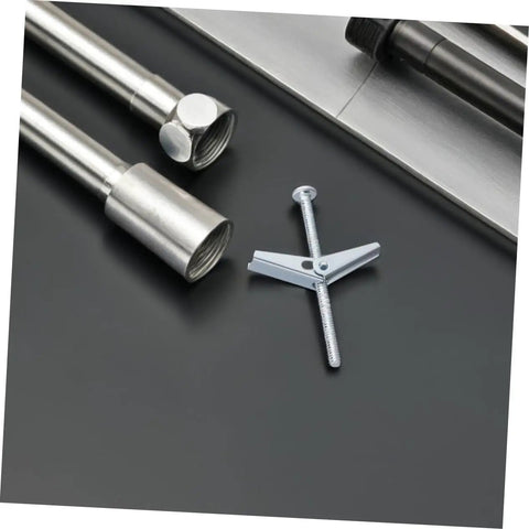 Heavy Duty Toggle Bolt And Wing Nut Kit For Reliable Drywall Anchoring 30 Sets, Easy Mount For Securing Heavy Items, Office Decor, Shelves And Wall Art, Durable Drywall Screws And Anchors For Versatile DIY Projects silver toggle bolt set