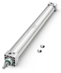 Pneumatic Air Cylinder With 1.57 Inch Bore And 15.74 Inch Stroke Double Acting Single Rod Built To Last Workhorse With Push In Fittings