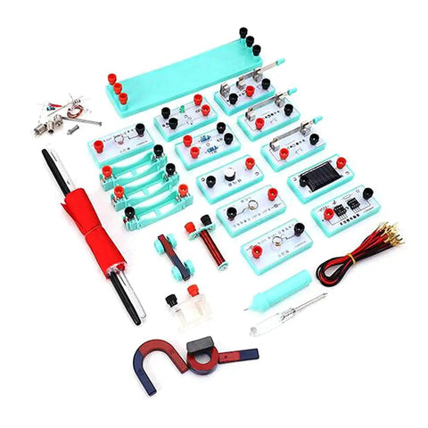 Electricity And Magnetism Lab Kit For Teens Hands On Circuit Building And Electronics Exploration Set Ideal For High School Students