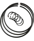 Super Heavy Duty Carbon Steel Retaining Rings 3 Pack M95 OD91mm GW5 Thickness 1mm Meet Gb895 Specs, displayed in multiple sizes.