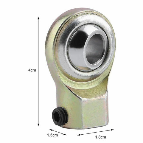 Heavy Duty Clutch Rod Repair Kit Featuring 6061 T6 Billet Aluminum Heim Joint, steel construction, 4cm length, designed for Ford Super Duty.
