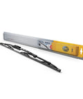 18 Inch All Season Wiper Blades Streak Free Rubber With Graphite Coating Delivers A Clean Wipe Like A Boss With Durable Steel Frame 2 Pack