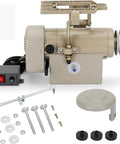 Beefy 550W Sewing Machine Servo Motor Workhorse For Home And Industrial Use, 110V AC, 3/4HP, 3450RPM with installation accessories