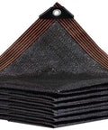 All Purpose Shade Cloth For Garden Plants And Backyard Projects Sixty To Seventy Percent Sunblock Netting folded stack