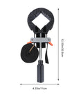 4 Piece Right Angle Photo Frame Clamp Set With Quick Tension, Heavy Duty Workholding Straps For Picture Frames And Woodworking Projects