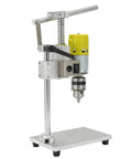 Hilitand Benchtop Drill Press With Brass Motor Featuring Variable Speed 4000 To 9000Rpm And Adjustable Chuck for precise drilling of plastic and soft metals.