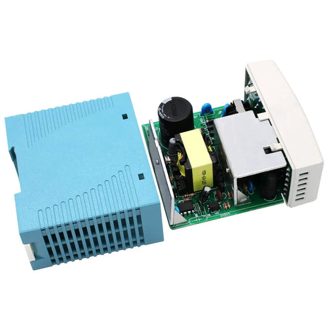 Rail Mount 24V DC Switching Power Supply, 60W, Quick Install, Plug And Play Ready, Input 100-240VAC, Output 24V DC At 2.5A, 50/60Hz