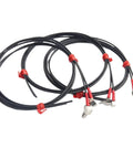 M3 M4 M6 Fiber Optic Sensor, L-Shaped Thread Proximity Diffuse Switch, Import M3, Two Meter Cable Length, coiled cables