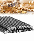 Pro Grade Jewelry Anvil and Chisel Kit With 12 16 20 Piece Metal Punch Stamp Set Stainless Steel Goldsmith Tools.