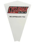 Cyclemax Wilson NC sign with "We Appreciate You" message