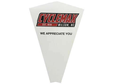 Cyclemax disposable funnel for Full Synthetic Oil Change Kit For 2022 To 2025 Yamaha YZF R7 Includes Three Quarts Yamalube 10W40