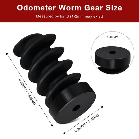 Odometer Gear Kit Replacement For Ford Ranger 1995 1996 1997 1998 1999 Speedometer Worm Gear Fits Select Ford Mazda Mercury Models
