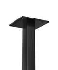 Durable 58.5 Inch Mailbox Post For Walter And Charles Mailboxes, Built To Last, 2x2 Square Steel Post With Three Sixteenth Inch Welded Mounting Plate