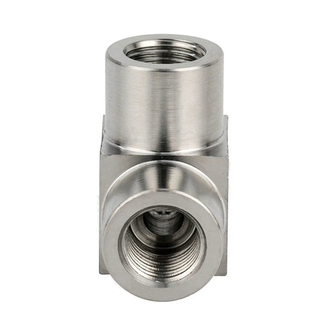 Heavy Duty Stainless Steel Street Tee Pipe Fitting 1/2 NPT Male To 1/2 NPT Female To 1/2 NPT Female 304 Stainless High Pressure
