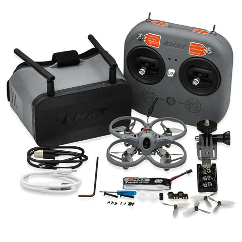Lite FPV Drone With Camera RTF Kit Goggles And Remote For Beginners Ready To Fly Set Featuring ERLS RunCam Nano 3 VTX 25mW 100mW 400mW
