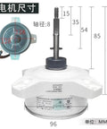 Dimensions of Variable Frequency DC Brushless External Air Conditioner Fan Motor With Smart Speed Control, compatible with FW30J-ZL and ZWS30-J 310V