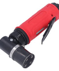 15000 RPM Air Die Grinder With Built In Muffler And Red Protective Sheath, Compact Pneumatic Spot Mill for rust removal and deburring.