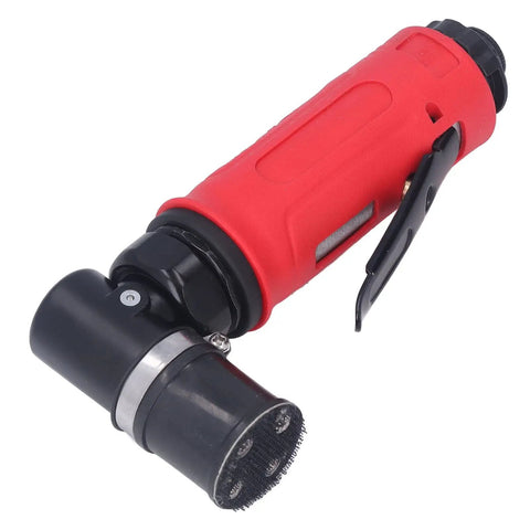 15000 RPM Air Die Grinder With Built In Muffler And Red Protective Sheath, Compact Pneumatic Spot Mill for rust removal and deburring.