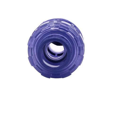 Blue UPVC 3/4-inch check valve, ball-type, slip-swing full-port for backflow prevention