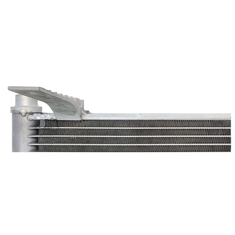 Premium Transmission Oil Cooler Kit For Ford F150 2004 To 2008 Lincoln Mark LT 2006-2008 4.6L 5.4L Engine Reliable Performance And Durable Build Straight From The Shop, silver aluminum cooler core close-up