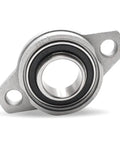 Zinc Alloy Pillow Block Bearing Self Aligning Mounted Housing Insert Linear Shaft Thrust 8 To 20 Mm front view