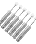 Trash Can Lid Support Hinge Soft Close Damper Kit 6 Pack Hydraulic Piston Replacement for Kitchen and Office Quiet Noise Reducing Lid Closure