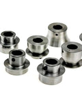 Bead Roller Round Over Die Set Cr12, 12 Piece Complete Kit for Sheet Metal Panels and Edges, shown with durable steel construction