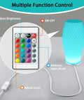 3D Printer LED Lamp Kit 001 With Remote Control And RGB Color, USB Powered 5V showing adjustable brightness and color remote.