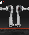 2x Front Outer Tie Rod End Replacement For BMW 2 Series 3 Series 4 Series And Hybrid Models 2012-2021 To Fix Uneven Tire Wear And Beef Up Steering Feel For Better Road Confidence, steel