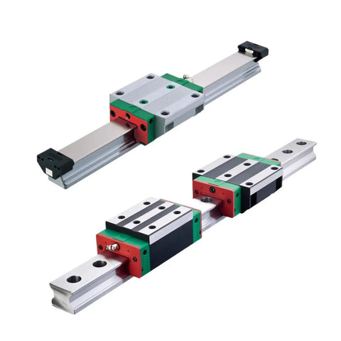 Heavy Duty High Precision Linear Guide Rail Kit With Pre Drilled Support Blocks For Cnc Machines And Smooth 3d Printer Axes Low Friction Motion