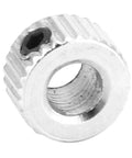 Close-up of Lockin Shaft Collar Kit 10 Pcs 5.1mm Electroplate Ferronickel Ring for stable shaft and wire positioning.