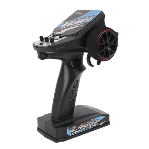 Heavy Duty Seven Channel Rc Receiver Upgrade Kit Featuring Brushless Esc System And Precision Servo Controller For Off Road Crawler Stadium Trucks remote controller with ergonomic grip and controls.