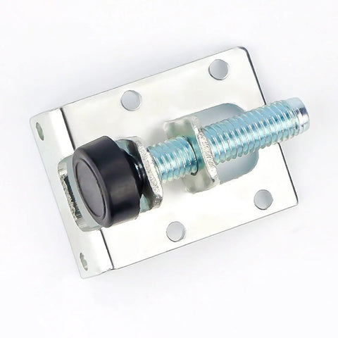 Heavy Duty Adjustable Leveling Feet For Furniture And Cabinets, 4 Pack Swivel Levelers In Corrosion Resistant Steel, Easy To Install, Ideal For Shelving Units, Wardrobes, Benches, Beds, Bookcases And More. Steel swivel leveler with threaded bolt and base plate